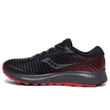 Saucony Mens Guide 13 TR Runners Sneakers Shoes Trail Hiking Trekking - Black/Red