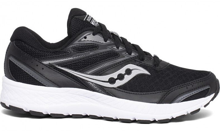 Saucony Mens Versafoam Cohesion 13 Runners Sneakers Shoes - Black/White