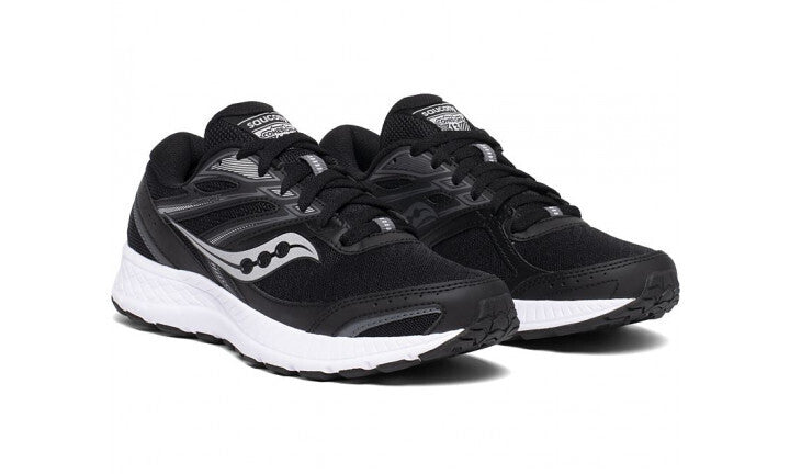 Saucony Mens Versafoam Cohesion 13 Runners Sneakers Shoes - Black/White