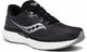 Saucony Triumph 18 Mens Running Shoe-Charcoal/White/Gris/Blanc