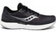 Saucony Triumph 18 Mens Running Shoe-Charcoal/White/Gris/Blanc