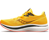 Saucony Mens Endorphin Pro 2 Sneakers Athletic Running Shoes - Vizigold/Vizired