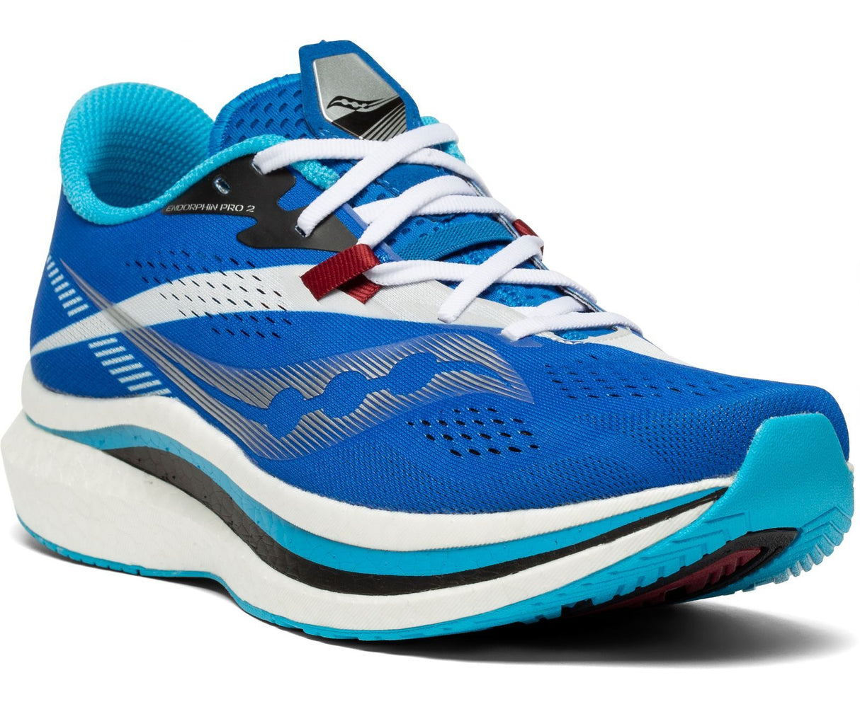 Saucony Mens Endorphin Pro 2 Royal/White