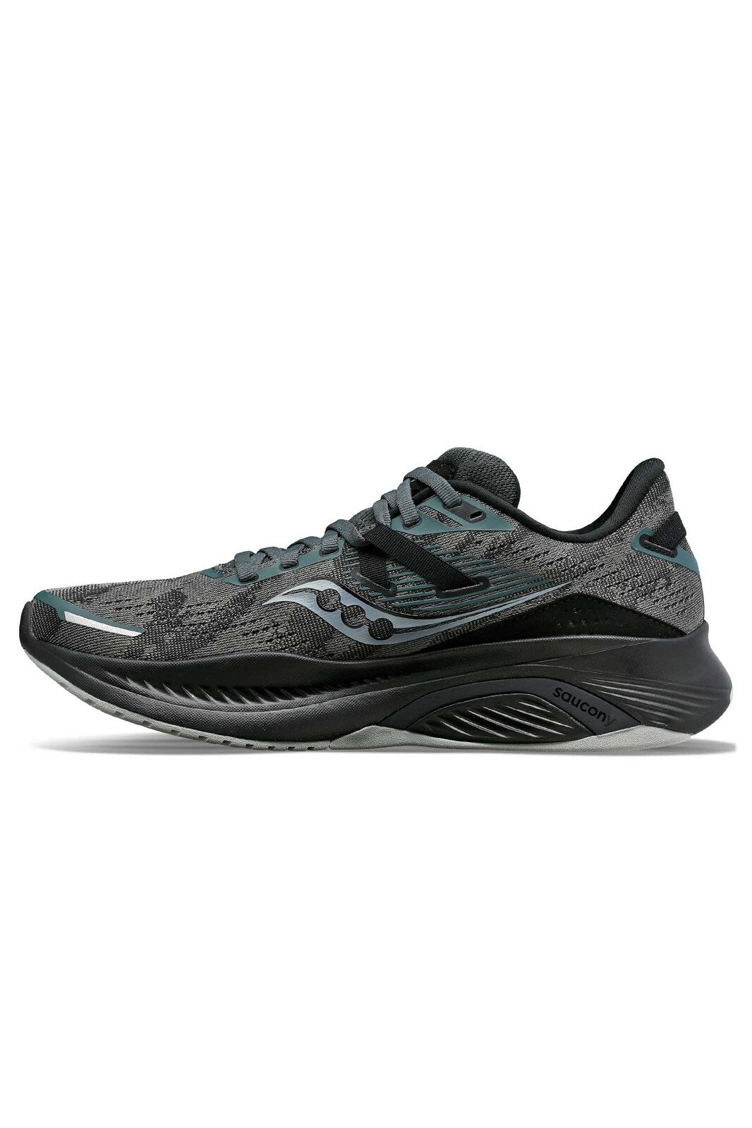 Saucony Mens Guide 16 Supportive Running Shoes Sneakers - Triple Black