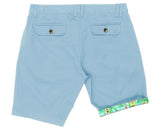 Spongebob Squarepants Mens Summer Shorts Cotton - Light Blue