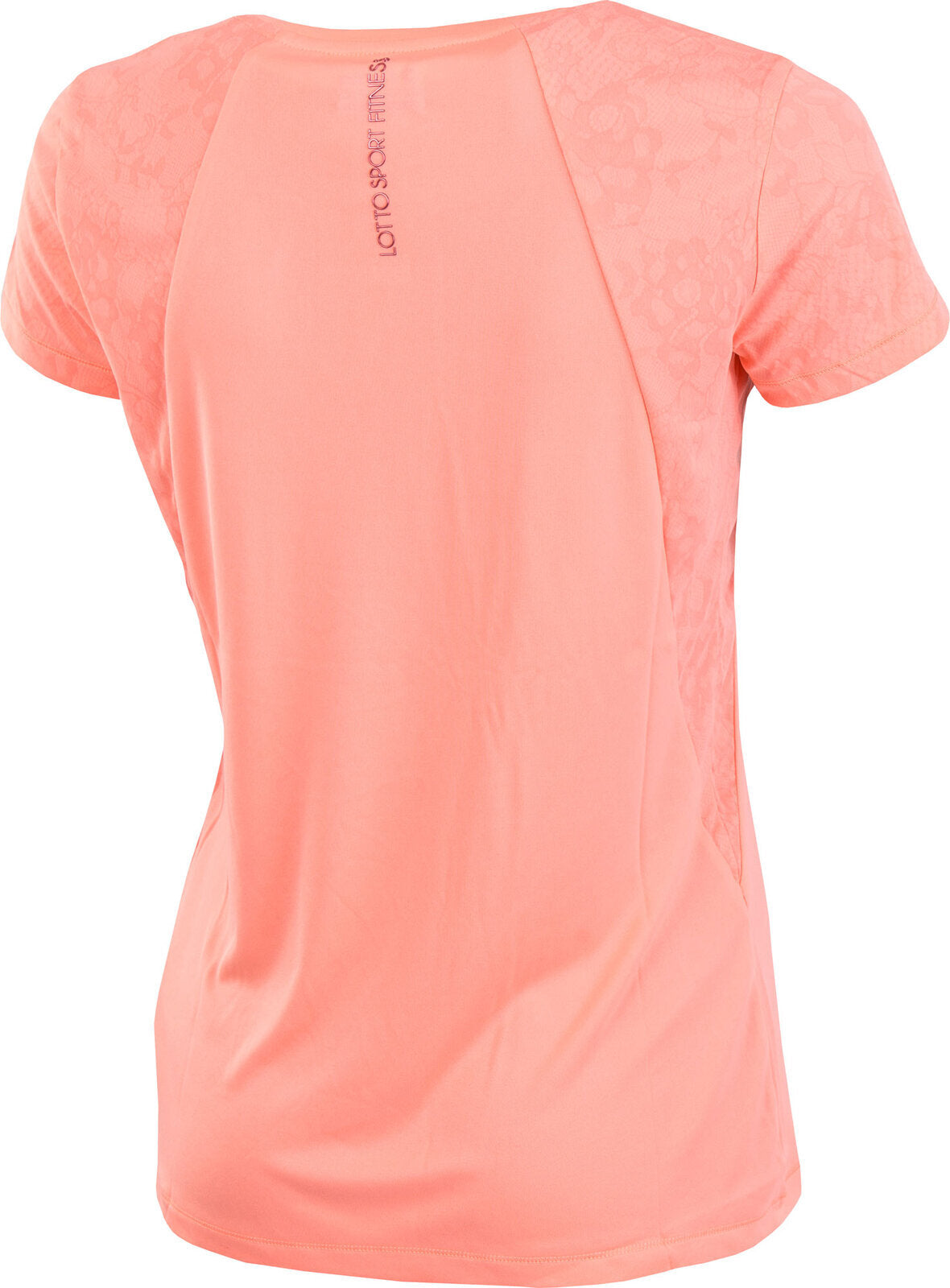 Lotto Womens Ursula III Tee Shirt Top Tennis Fitness Sport - Neon Rose