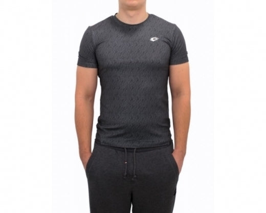 Lotto Mens Bryan III Tee Shirt Top Tennis Workout Sport - Black