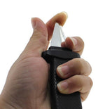 TRICKY DISAPPEARING FAKE KNIFE Prank Blade Novelty Trick Stage Toy Prop Game