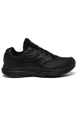 Saucony Womens Integrity Walker 3 Wide (D) Leather Sneakers Shoes Sunners in Black