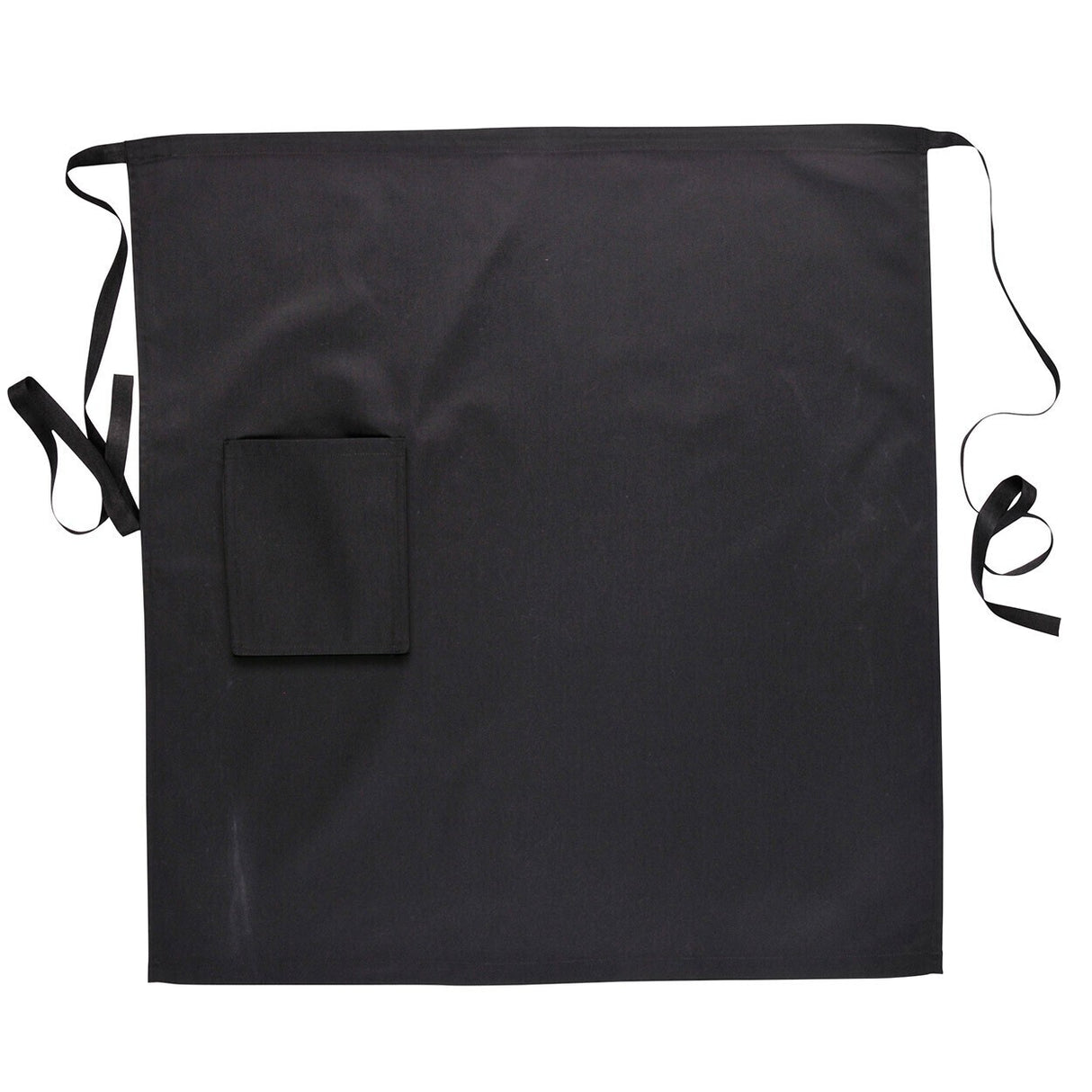 Portwest Waist Safety Apron with Small Pocket - Black