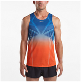 Saucony Mens Endorphin Running Singlet Sleeveless Shirt Top Gym Tank