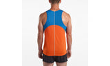 Saucony Mens Endorphin Running Singlet Sleeveless Shirt Top Gym Tank