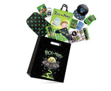 Rick & Morty Showbag 22 w/ Backpack/Keyring/Socks/Hat/Pens/Pin Set/Playing Cards