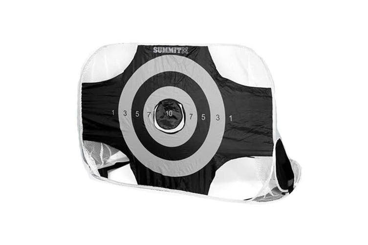 Summit 1.8m 2-in-1 Premier Target Goal Portable w/ Carry Bag Football Soccer