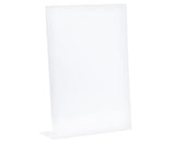 Slanted A4 Sign Holder Portrait W210 x D65mm x H297mm