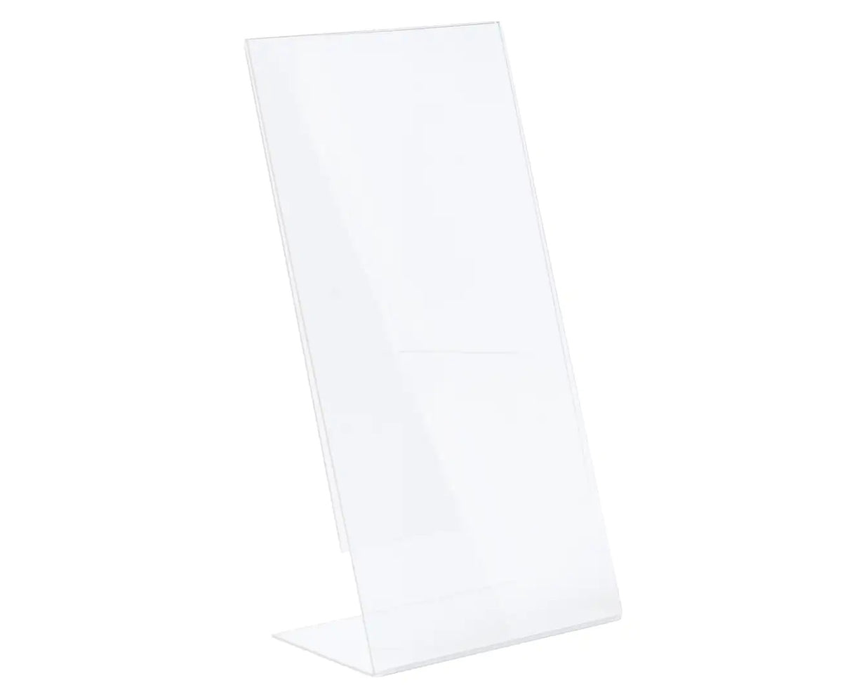 Sandleford DL Slanted Sign Holder Portrait W11cm x D5cm x H22cm