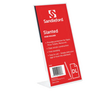 Sandleford DL Slanted Sign Holder Portrait W11cm x D5cm x H22cm