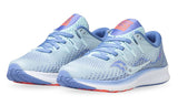 Saucony Girls S-Ride ISO 2 Shoes Sneakers Runners Kids Running - Blue/Coral