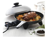 Sunbeam 8.3L Classic Skillet Non-Sticky - Silver/Charcoal