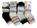 6 Pairs Womens Cozy Lodge Bed Socks Extra Warm Winter Thermal Soft Fireside