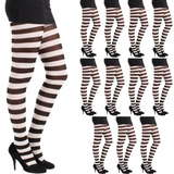 12x Womens Ladies Footless Tights Stockings Pantyhose Leg Hosiery Thermal