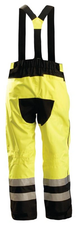 Occunomix 3M Workwear Breathable Rain Bib Pants in Yellow