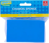 1x Chamois Detailing Sponge Super Absorbent for Home/Kitchen/Car (120 x 70 x 30mm)