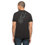 San Antonio Spurs Team Mens MVP '47 Splitter T-Shirt NBA Top - Charcoal