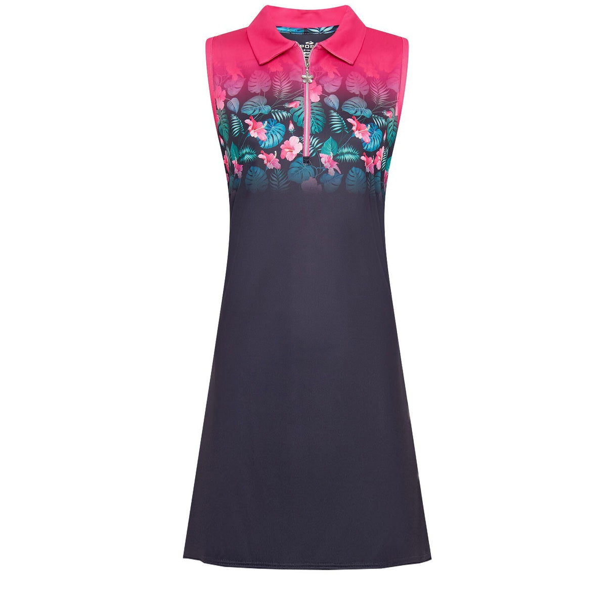 Sporte Leisure Hawaiian Leilani Sleeveless Ladies Dress - French Navy