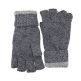 Dents Mens Shooting Gloves 3M Thinsulate Lined Fingerless with Rollover Cuff