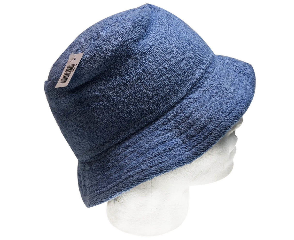 Stingy Brim Terry Towelling Bucket Hat Daggy Fishing Camping Lad Cap 100% COTTON