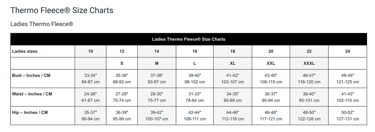 Thermo Fleece® Ladies Sleeveless Camisole Thermal Top Wool Blend - Natural