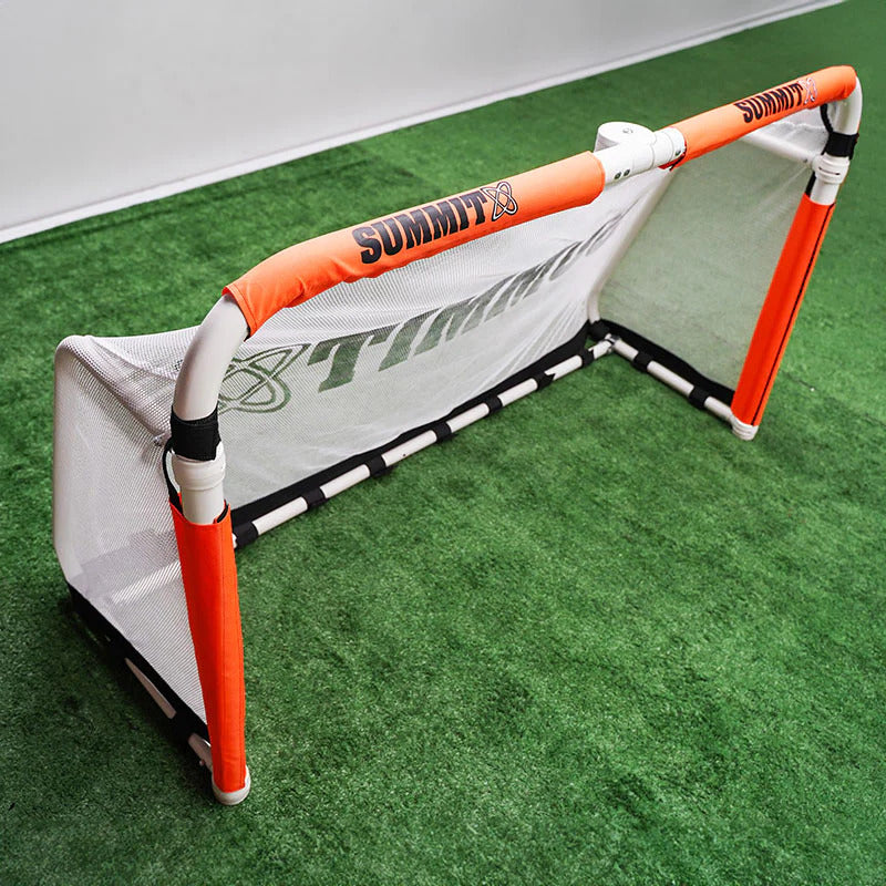 SUMMIT Aluminium Folding Soccer Goal Football Training 90x150cm (3'x5')