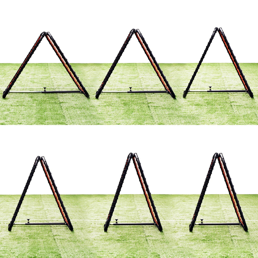 SUMMIT Double Sided Rebounder Soccer Netball + More 1m x 1m