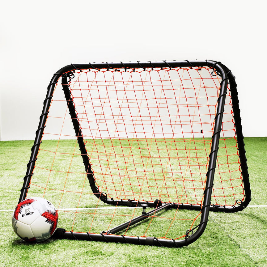 SUMMIT Double Sided Rebounder Soccer Netball + More 1m x 1m