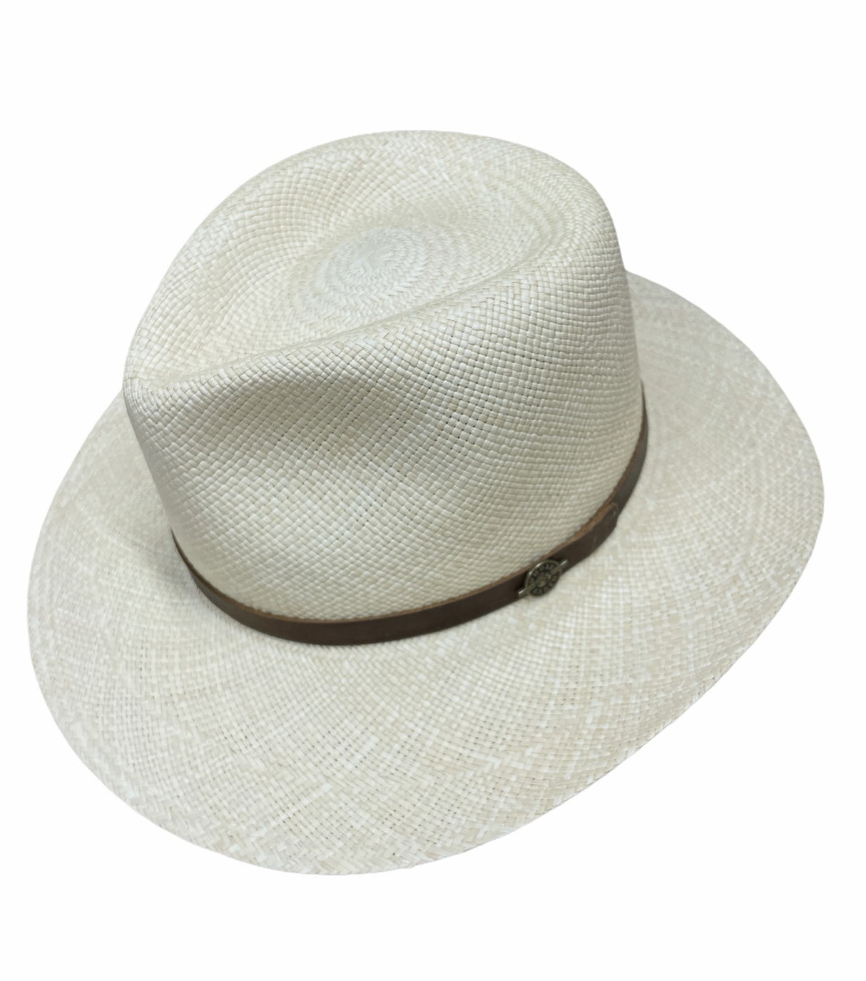 Hand Woven Cooler Outback Hat Summer Breathable Uncrushable Waterproof-Tan