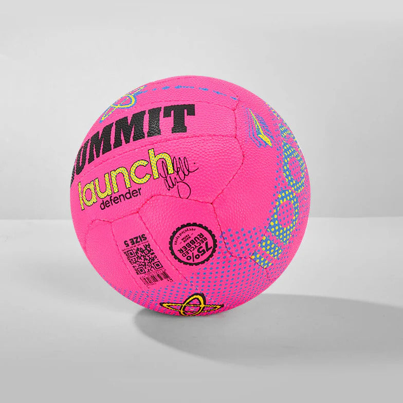 Liz Ellis Launch Defender Netball Ball - Size 4 Net Ball