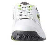 Lotto Mens Court Tennis Shoes Logo T-TOUR 600 X All Court Sneakers - White/Yellow