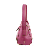 Milleni Mini Fashion Handbag Tote Bag in Magenta