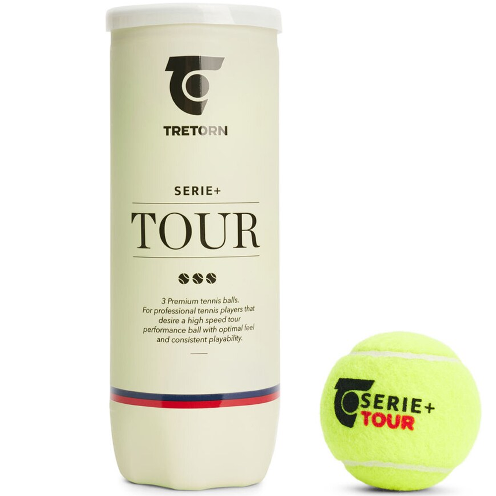 Tretorn Serie + Padel Tour Ball - 72 Premium Balls - 1 Box