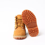 Timberland Kids Premium 6" Waterproof Toddler Boots Childrens Shoes - Wheat