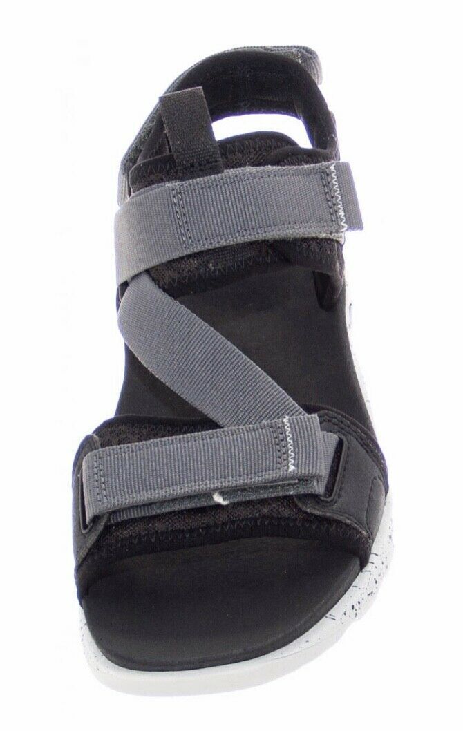 Timberland Mens Ripcord Backstrap Sandals Summer - Black Mesh with Grey