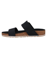 Timberland Womens Malibu Waves Slide Sandals Flip Flops - Black Nubuck