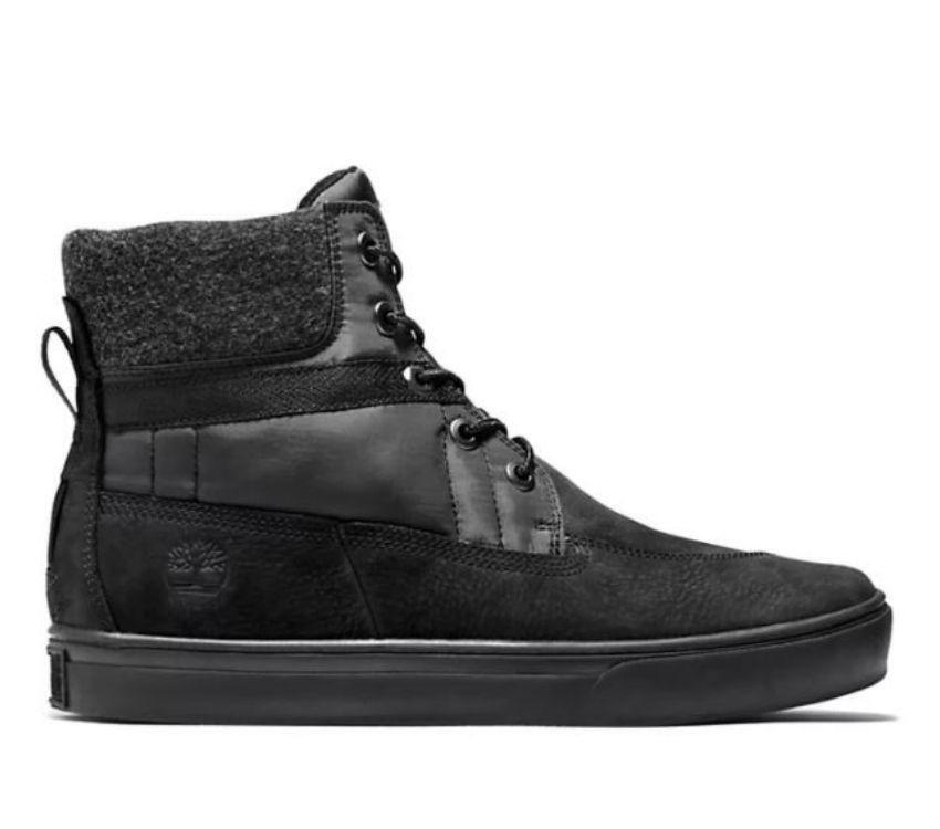 Timberland Mens Cupsole Ek+ Sneaker Boots High Top Shoes - Black