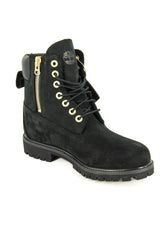 Culture Kings X Timberland Collab 6" Premium Boot - Black/Gold