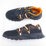 Timberland Mens Garrison Trail Hiking Sneakers Shoes Trekking Runners - Black