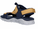 Timberland Mens Ripcord Backstrap Sandals Summer Thongs - Navy Mesh