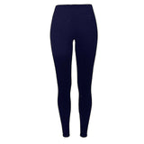 Womens Pure Merino Wool Knit Long Janes Thermal Underwear Thermals Pants - Navy