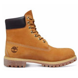 TIMBERLAND Mens 6" Premium Waterproof Boots Original Yellow Shoes - Wheat Nubuck