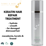 TERRE A MER Intensive Keratin Hair Hydrator Dual-Repair Treatment Rescue Therapy